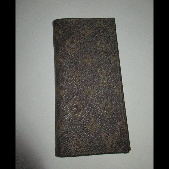 Vintage Louis Vuitton Monogram Checkbook Holder Case - Picture 1 of 5